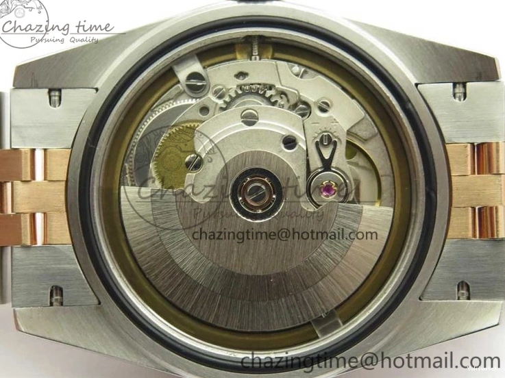 Black 904 36mm Jubilee Wrapped RG Bracelet 116231 GMF SS SS RG DateJust on Dial Diam A2836 Wrapped 0313